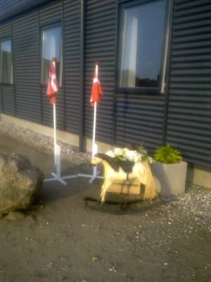morgenstemning før stævnet