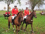 Hubertusjagt på Marienborg Gods 2010 - arrangeret af Storstrøms Jagtrideklub - foto: Pia Skibsted