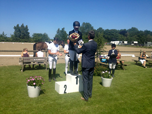 Vinder af den indledende runde af DRF. 4-års dressurchampionat 2013