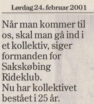 Klik for at læse hele artiklen bragt i Lolland - Falsters Folketidende 24. februar 2001