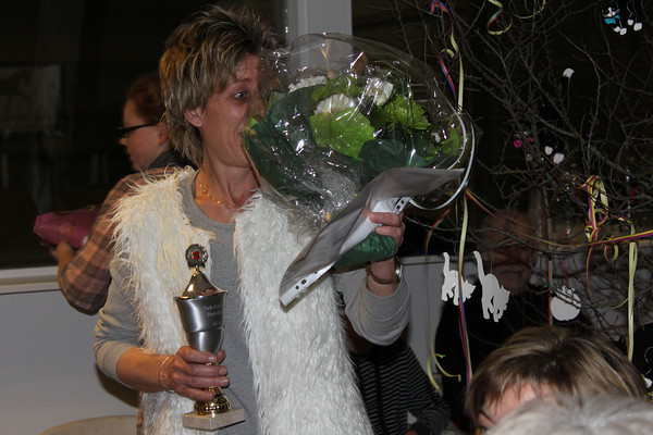 Jeanette Hansen modtog Skulderklap pokalen 2010